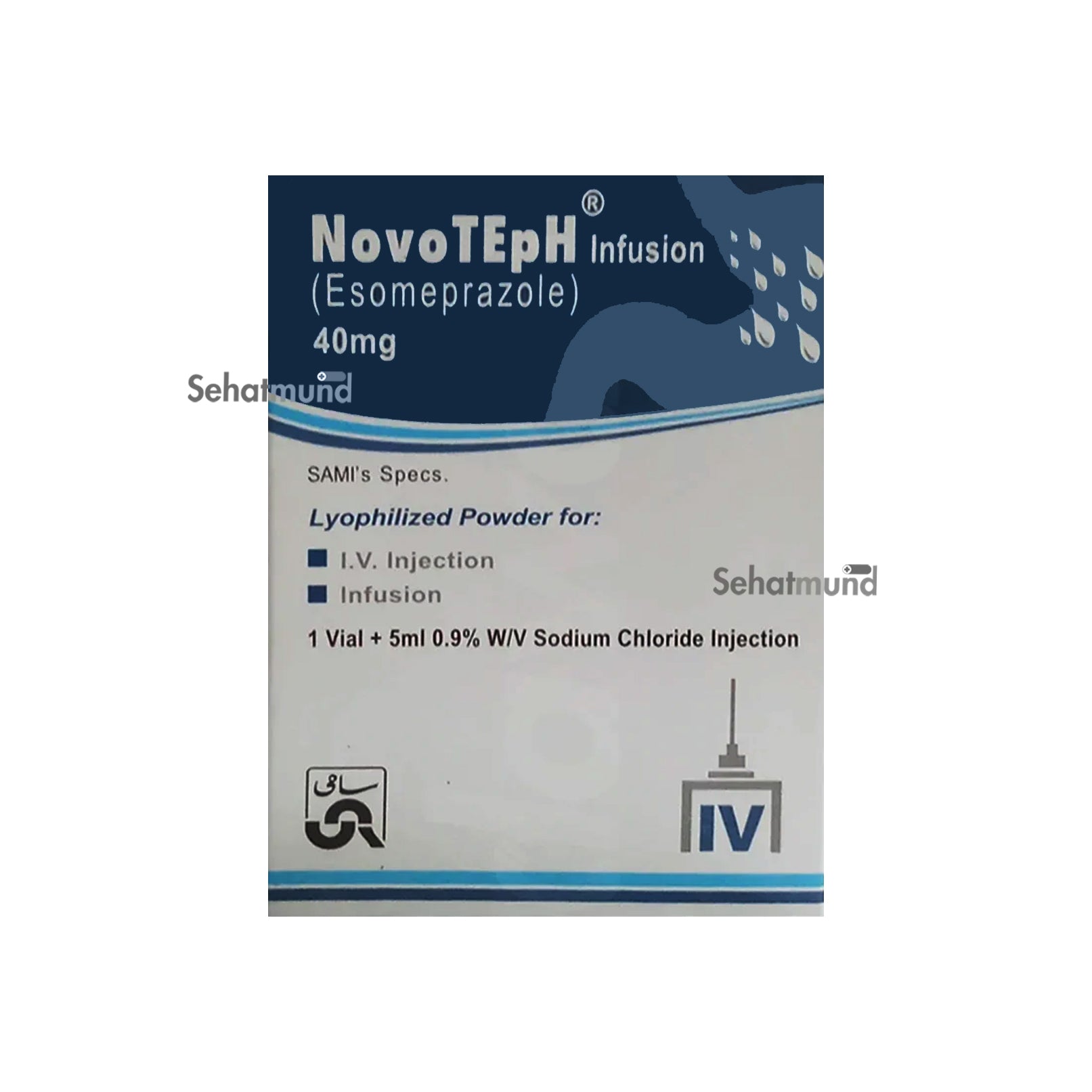 Novoteph Infusion 40mg – SehatMund Online Medicine