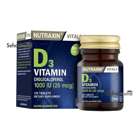 Nutraxin Vitamin D3 Tablets