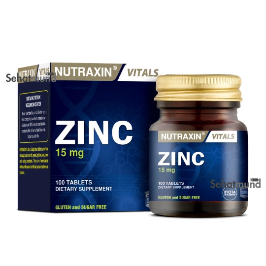 Nutraxin Zinc Sulphate Tablets 15mg