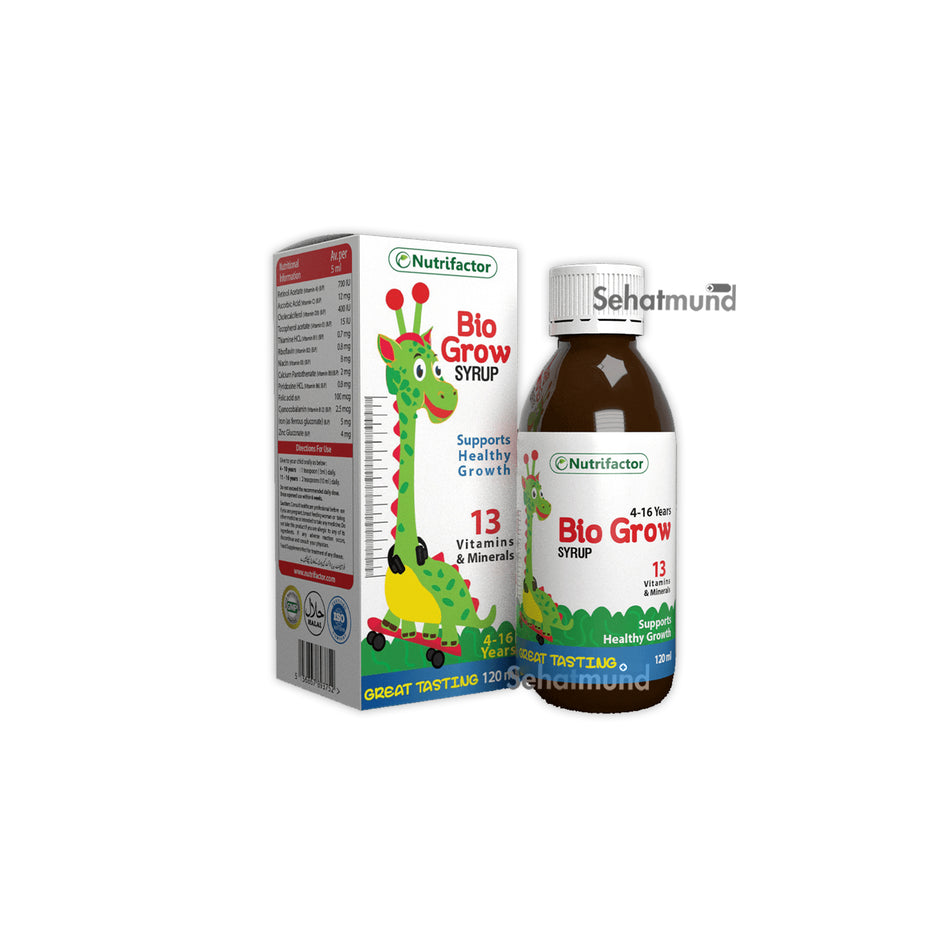 Nutrifactor Bio Grow Syrup 120ml