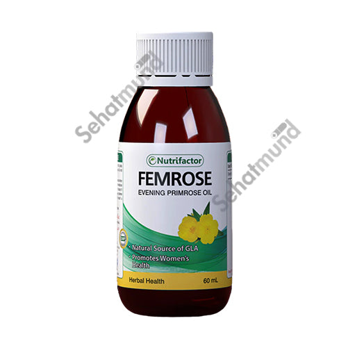 Nutrifactor Femrose Evening Primrose Oil 60ml