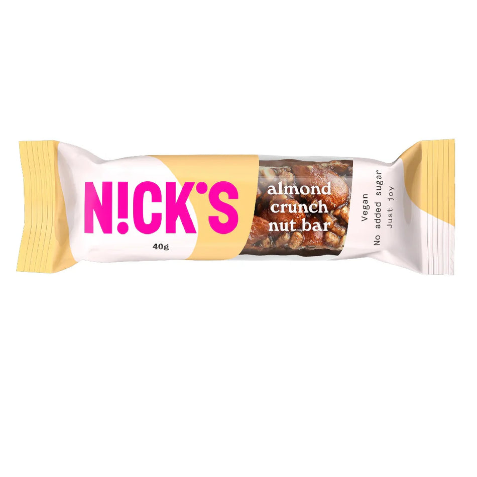 Nicks Nuts Bar Almond Premium