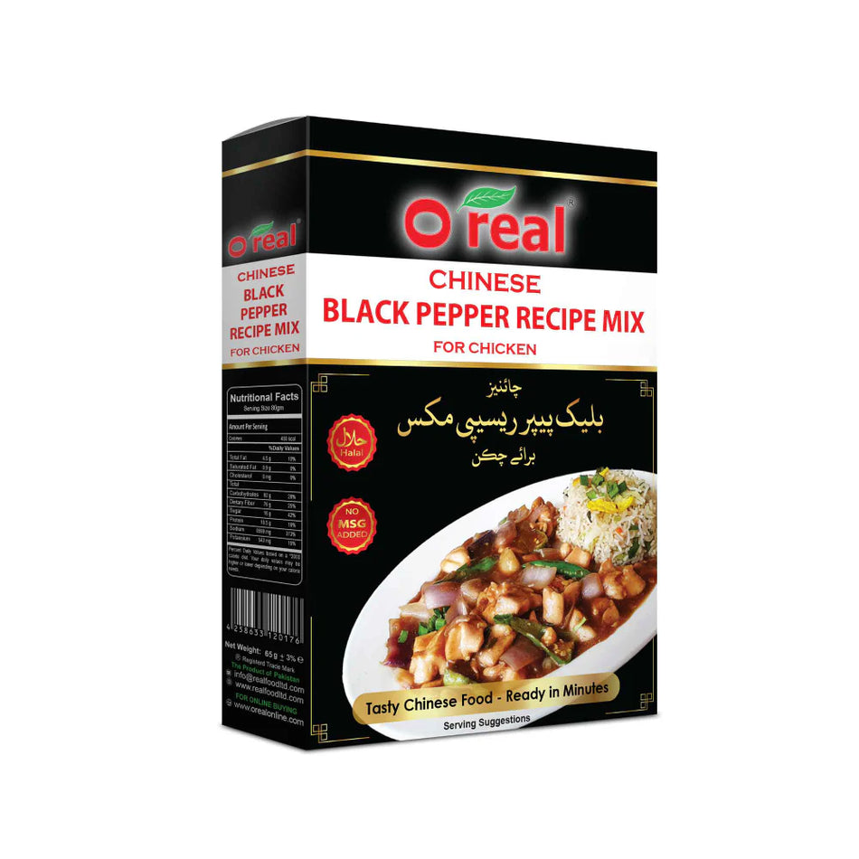 Oreal Chinese Black Pepper Mix For Chicken 80g