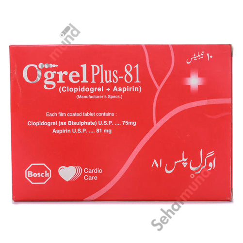 Ogrel Plus Tablets 81mg