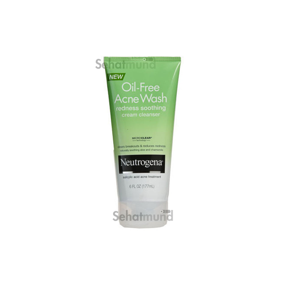 Oil-Free Acne Wash Redness Soothing Facial Cleanser