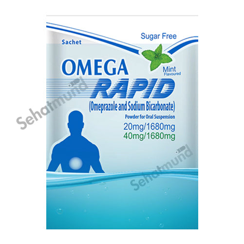 Omega Rapid Sachets Sugar Free 20mg/1680mg-40mg/1680mg
