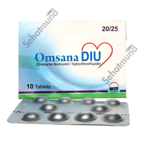 Omsana DIU Tablets 20/25mg