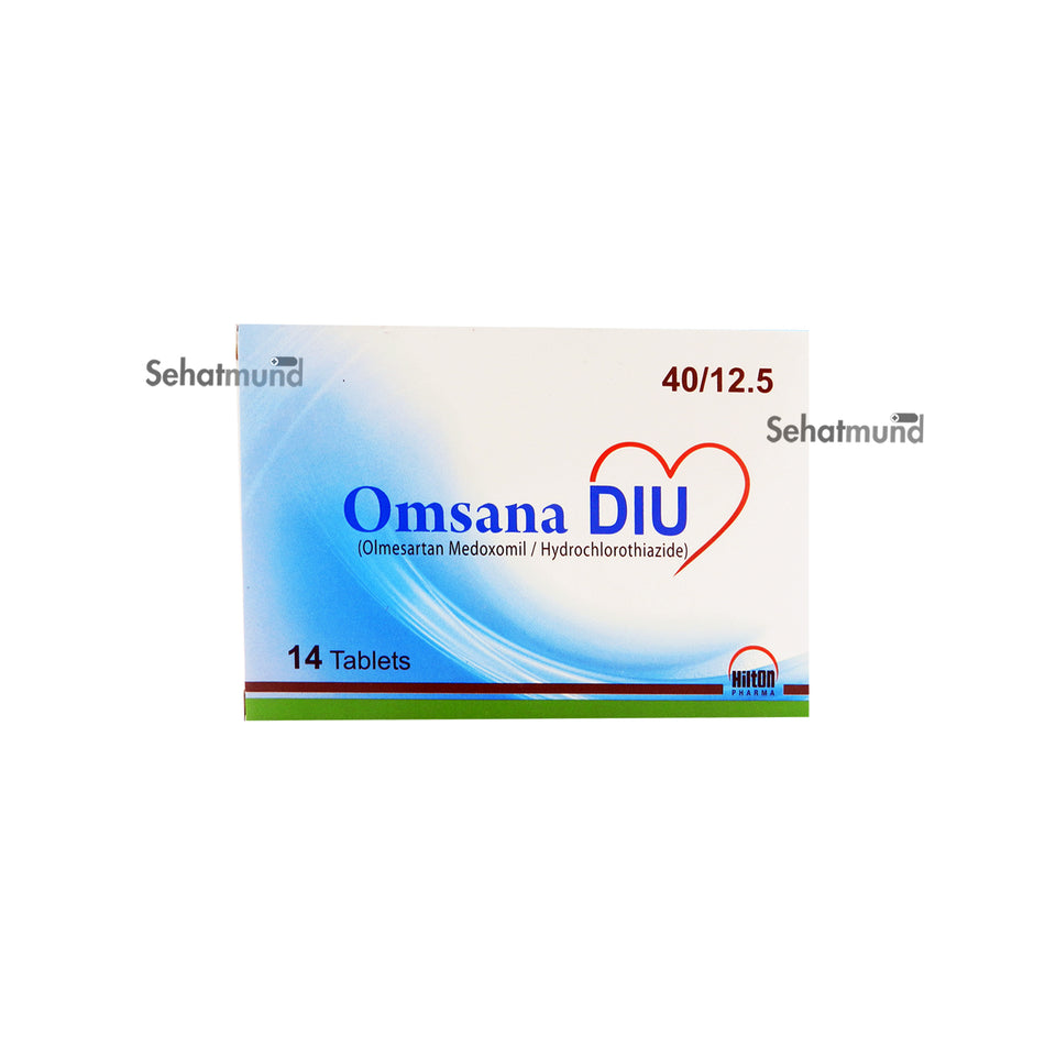 Omsana Diu Tablets 40/12.5mg
