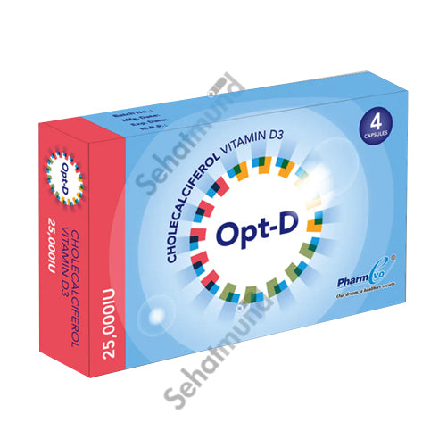 Opt-D Capsules 25000iu