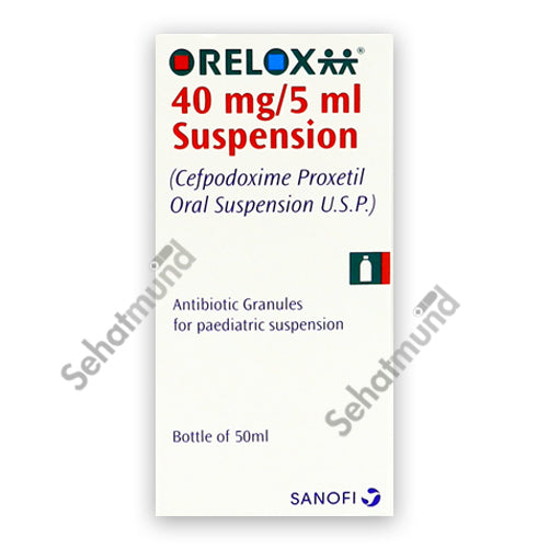 Orelox Suspension 40mg/5ml 50ml