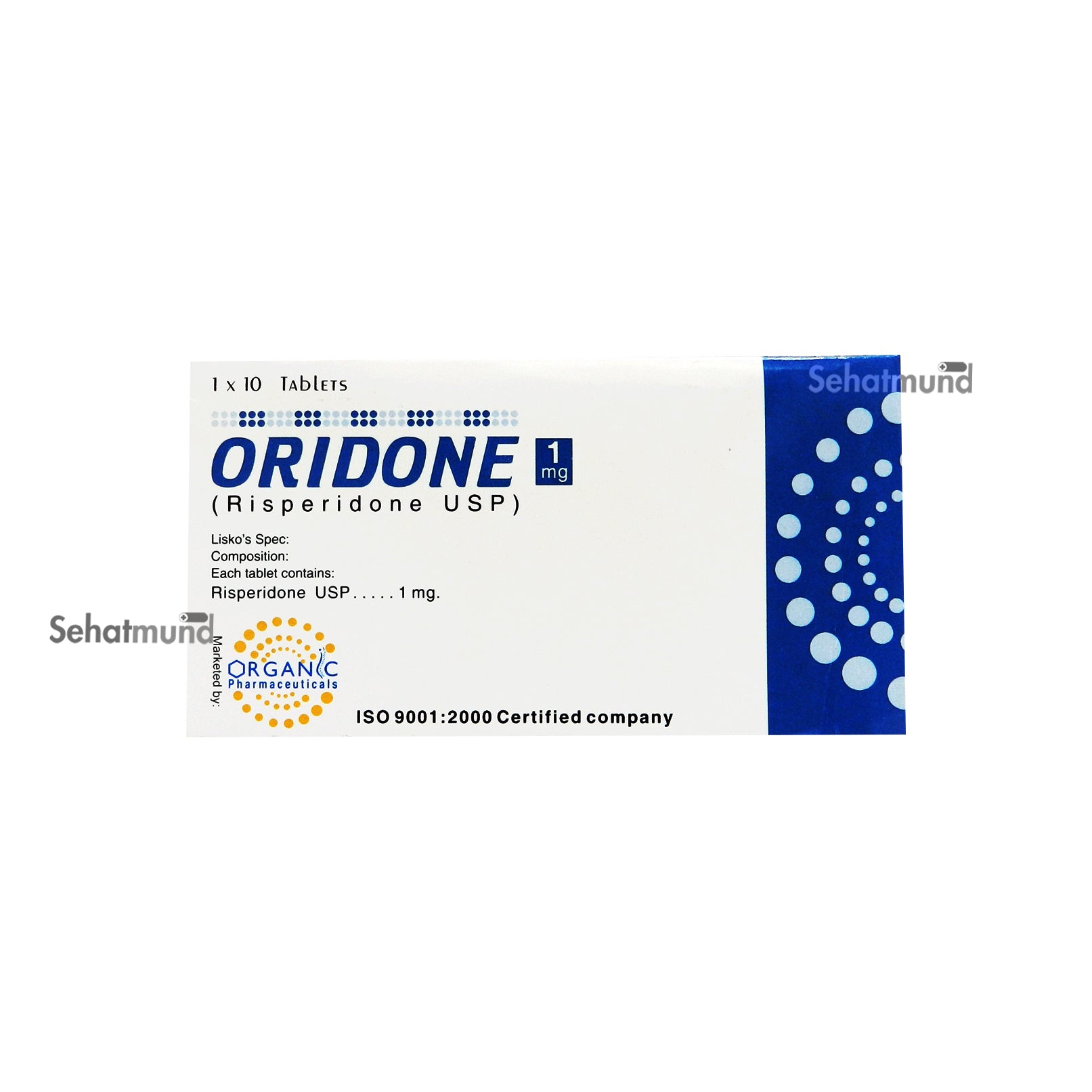 Oridone Tablets 1mg – SehatMund Online Medicine