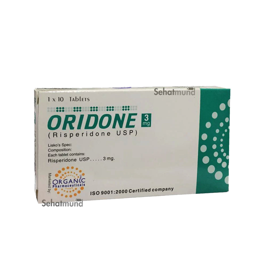 Oridone Tablets 3mg