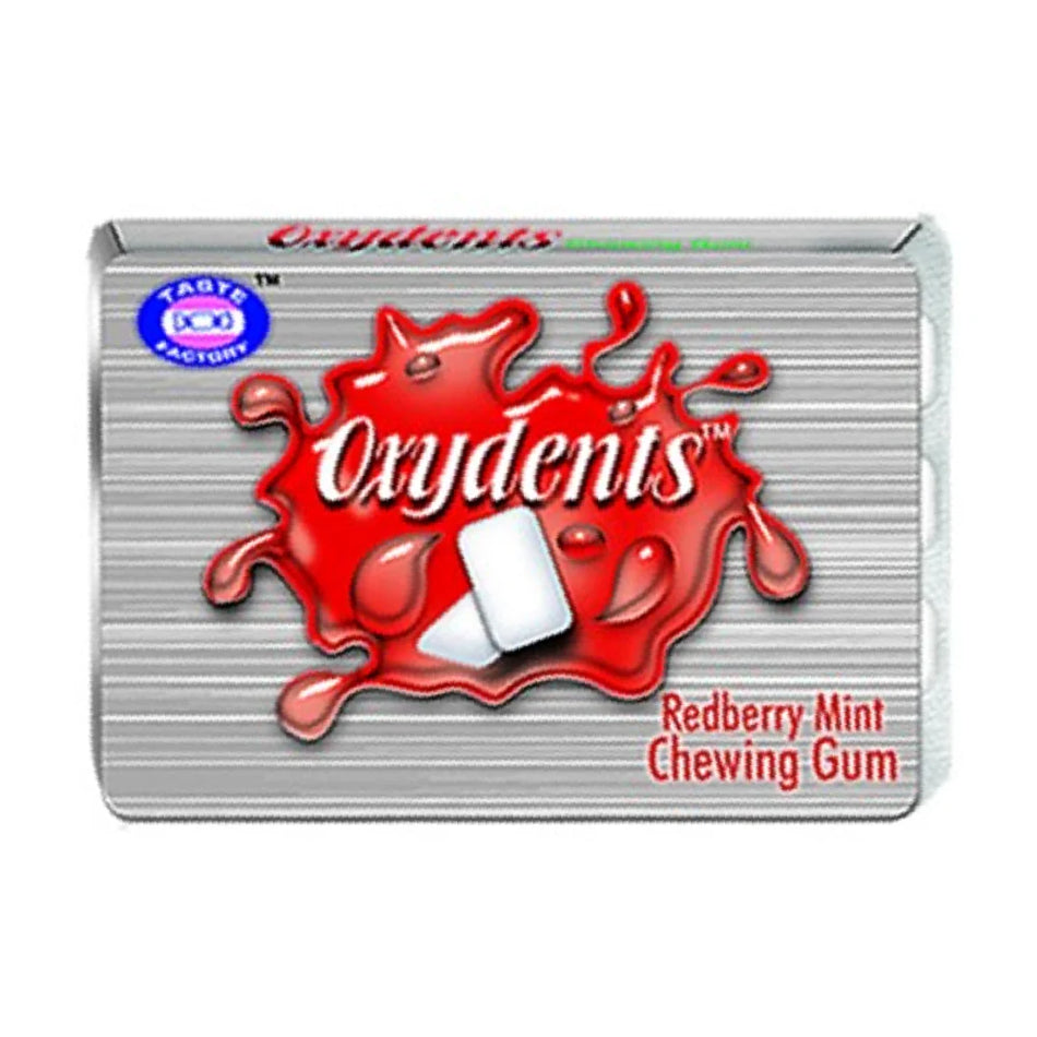 Oxydents Chewing Gum Redberry Mint