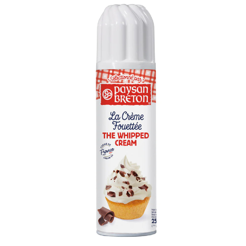 Paysan Breton Real Dairy Sweetened Whipped Cream 241ml