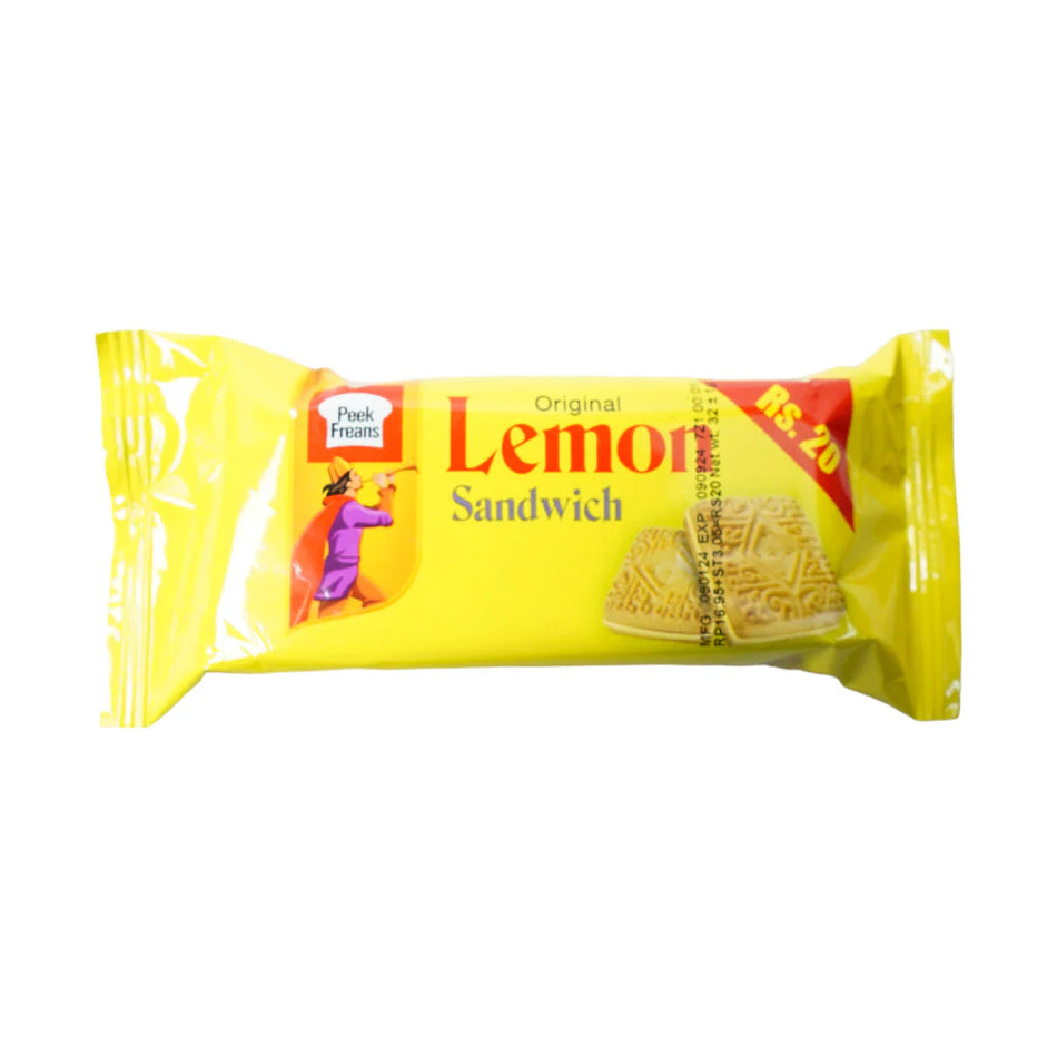 Peek Freans Lemon Sandwich Snack Pack 32g