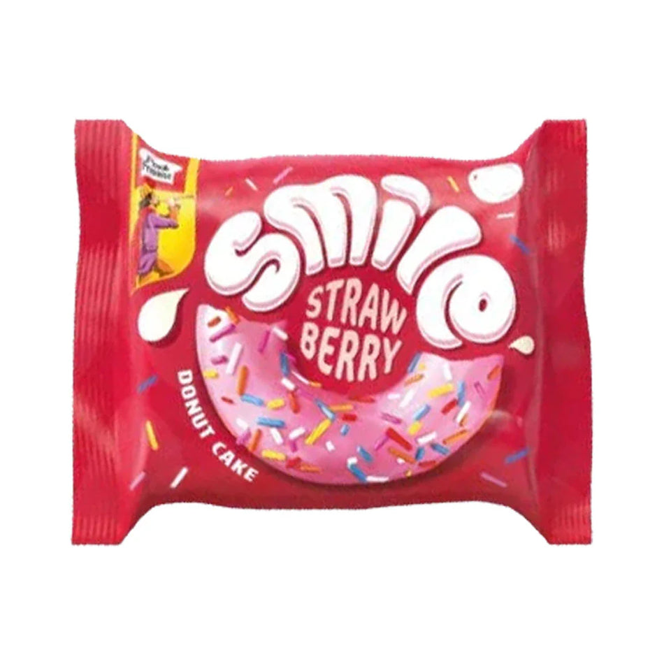 Peek Freans Smile Strawberry Donut Cake 39g