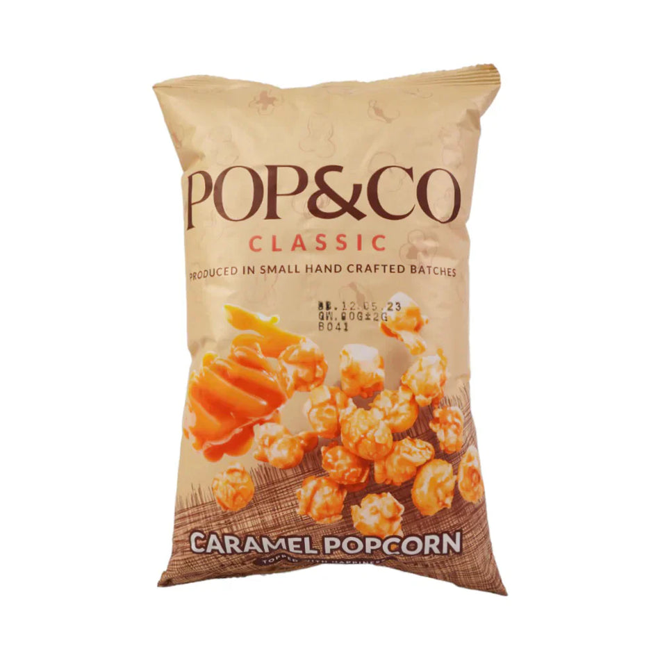 Pop And Co Classic Caramel Popcorn 80g