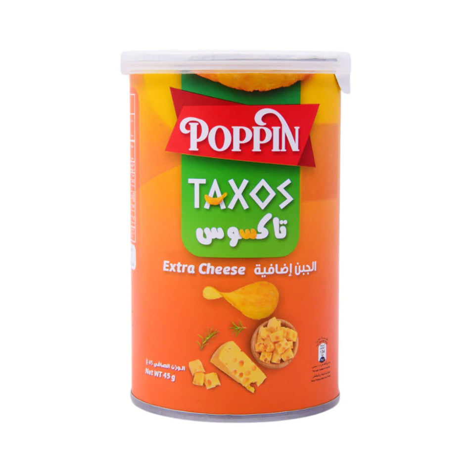 Poppin Chips Taxos Extra Cheese 45g