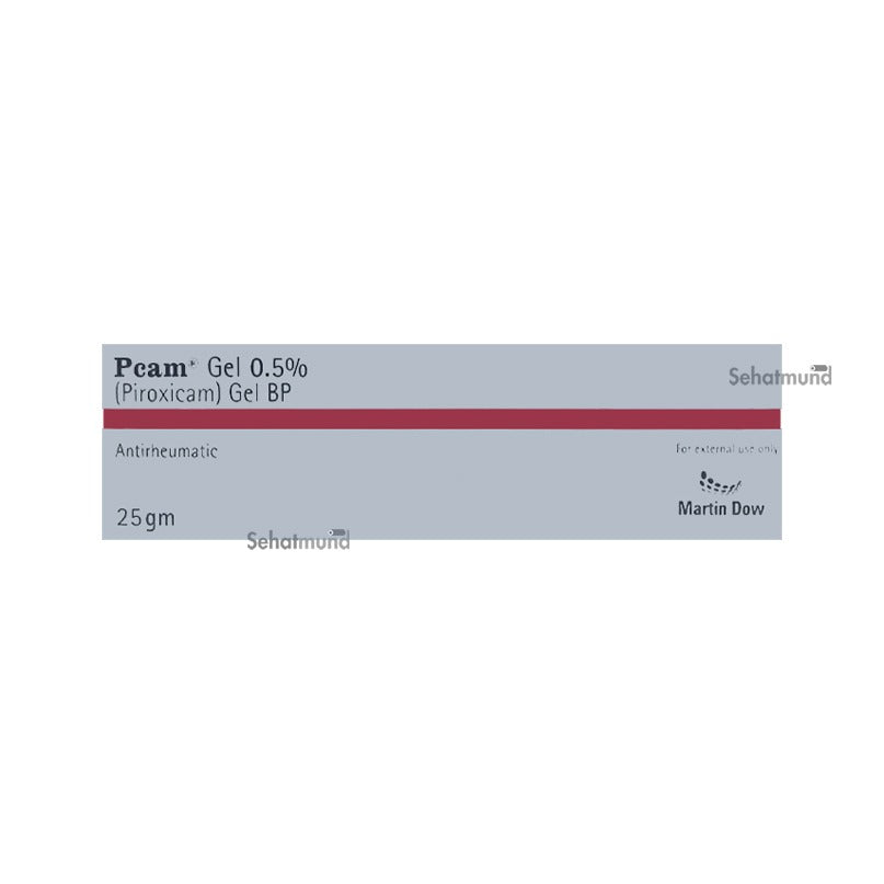 Pcam Gel 0.5% 25g – SehatMund Online Medicine