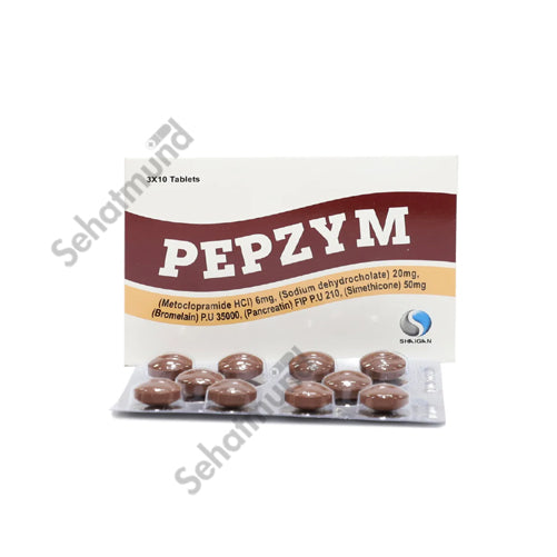 Pepzyme Tablets – SehatMund Online Medicine