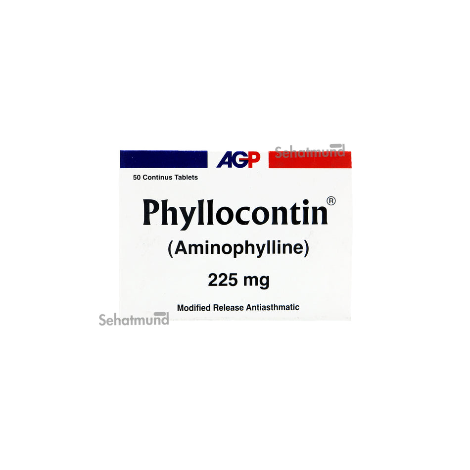 Phyllocontin Tablets 225mg