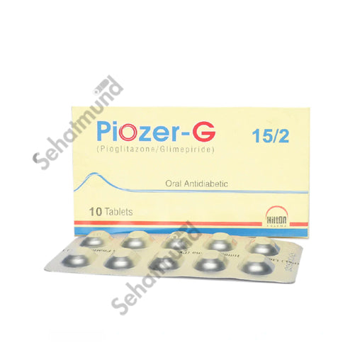 Piozer-G Tablets 15mg/2mg