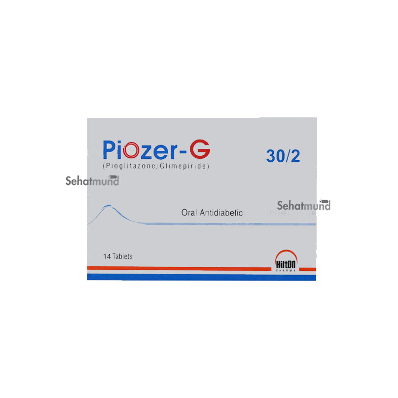Piozer G Tablets 30/2mg