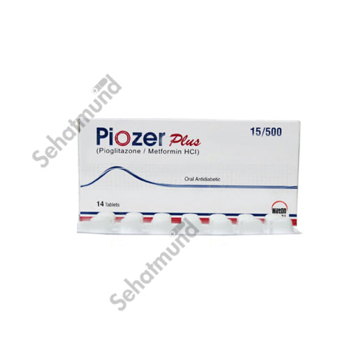Piozer Plus Tablets 15/500mg