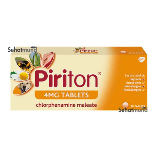 Piriton Tablets 4mg