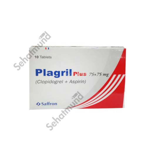 Plagril Plus Tablets 75/75mg