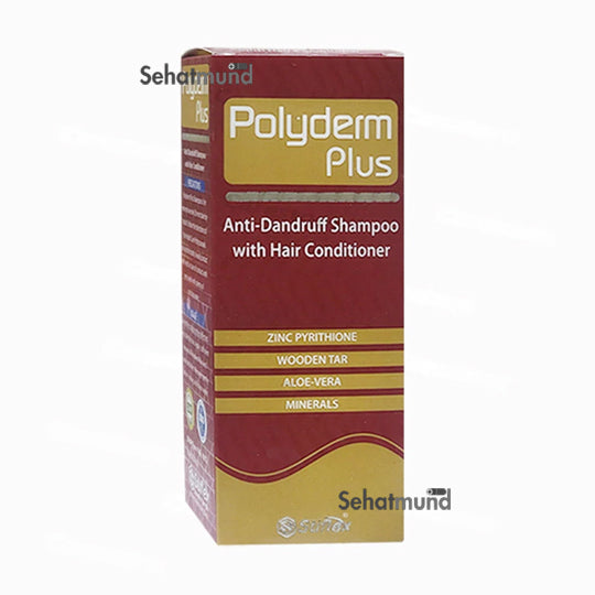 Polyderm Plus Anti Dandruff Shampoo 100ml