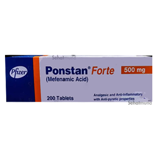 Ponstan Forte 500mg Tablets