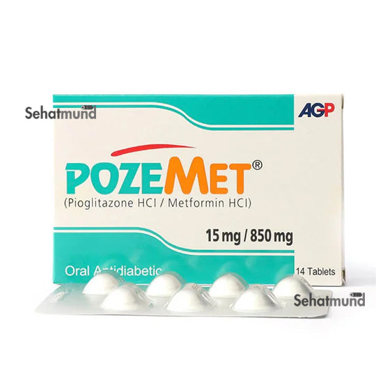 Pozemet Tablets 15/850mg