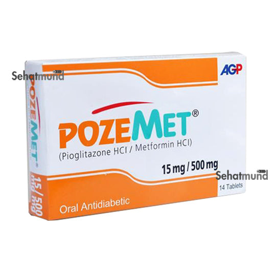 Pozemet Tablets 15/500mg