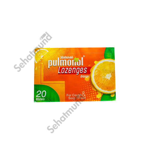 Pulmonol Lozenges Orange