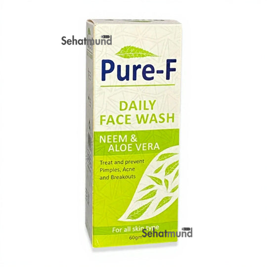 Pure-F Daily Face Wash 60g