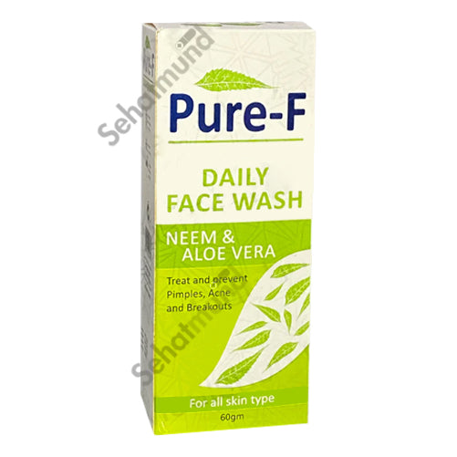 Pure-F Daily Face Wash 60g