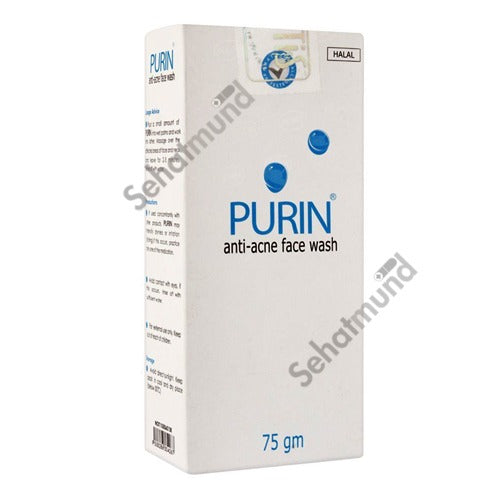 Purin Anti Acne Face Wash 75g