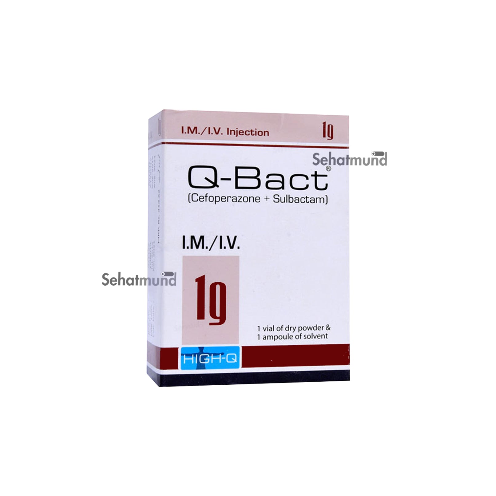 Q-Bact Injection 1g – SehatMund Online Medicine
