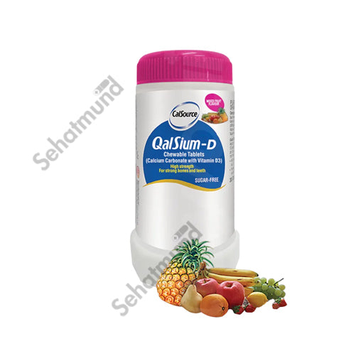 Qalsium D Mix Fruit Tablets