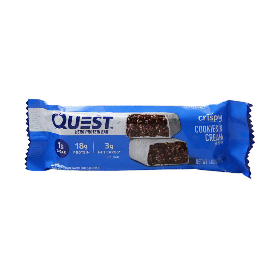 Quest Hero Chocolate Cookies & Cream Bar 52g