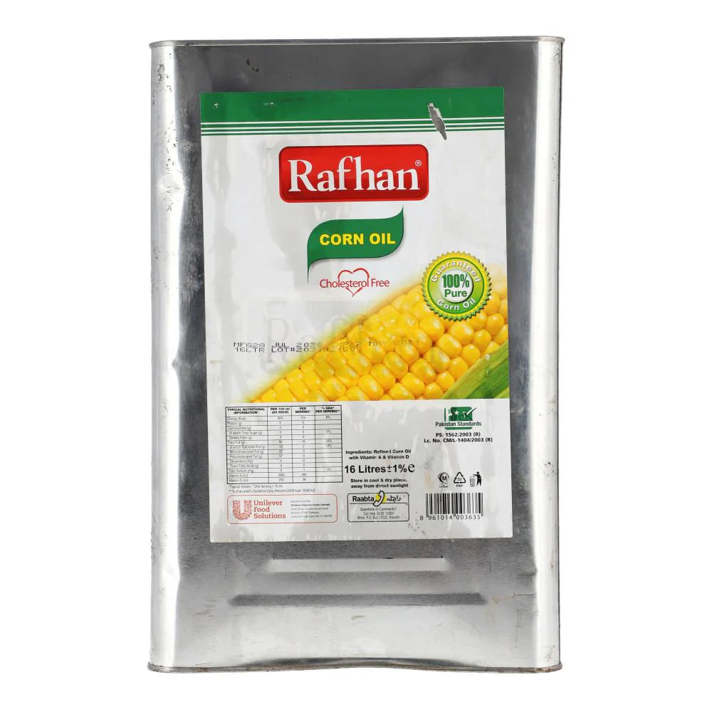 Boota Rafhan Rafhan Corn Oil Can 16-liter – SehatMund Online Medicine