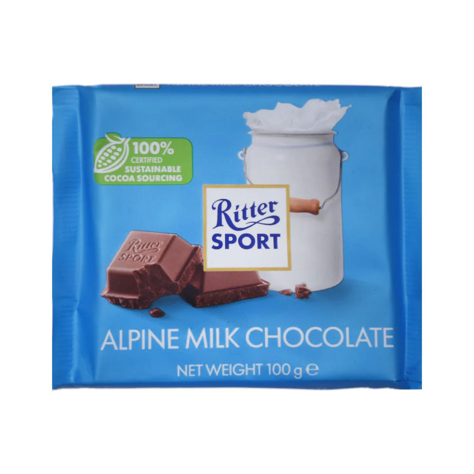 Ritter Sport Chocolate Alpine Milk 100g
