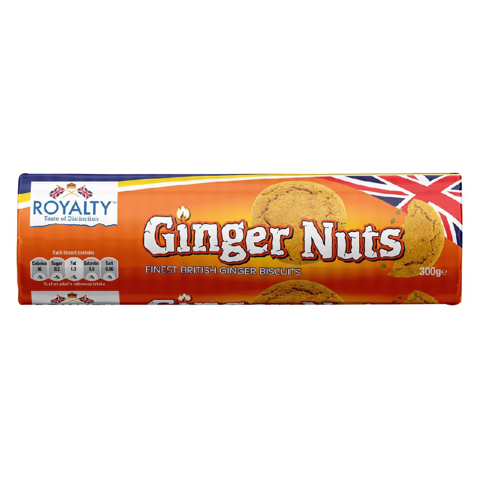 Royalty Biscuit Ginger Nuts 300g