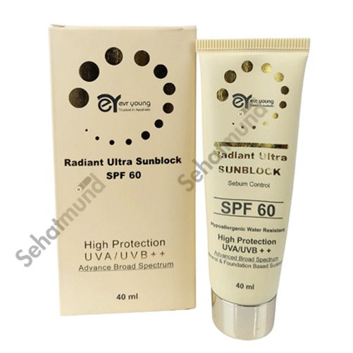 Radiant Ultra Sunblock SPF 60 40ml