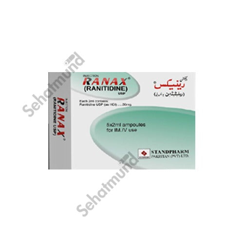 Ranax 50mg Injection – SehatMund Online Medicine