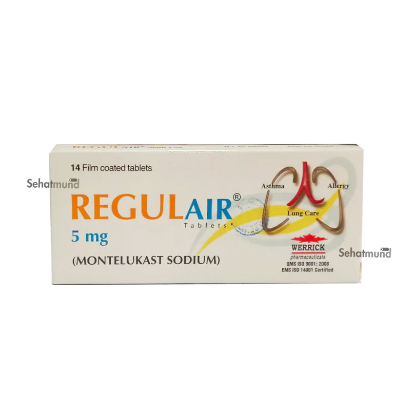 Regulair Tablets 5mg