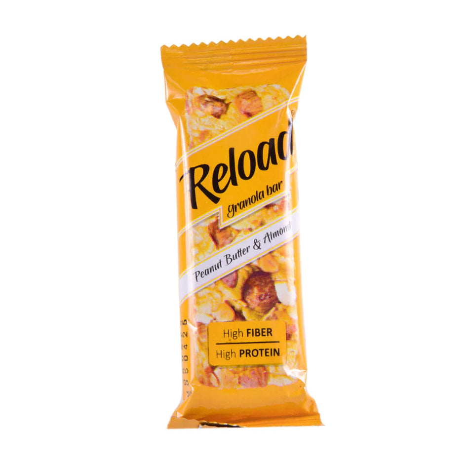 Reload Peanut Butter & Almond Granola Bar 40g