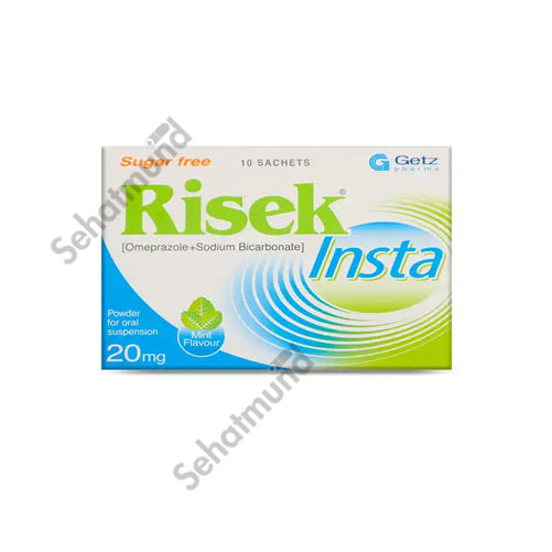 Risek Insta Powder Sachets 20mg