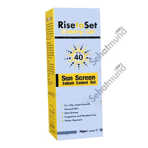 Rise to Set Creamy Gel SPF 40 30g